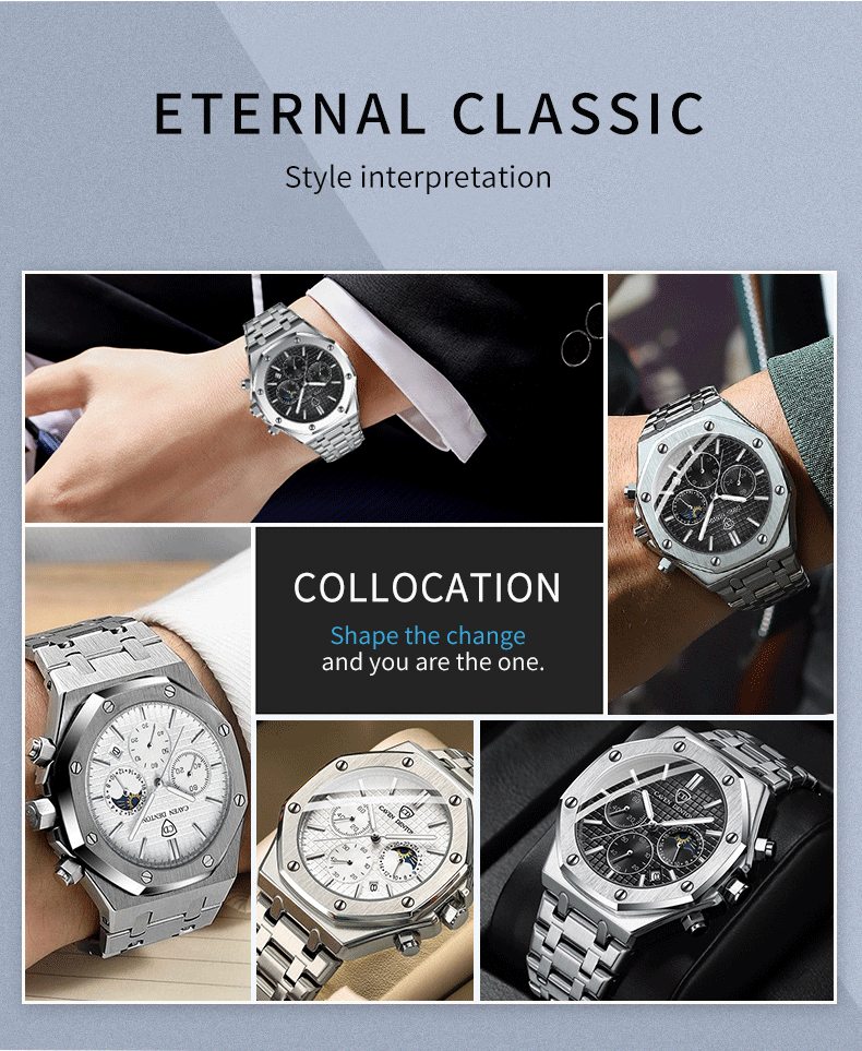 MOD OCTAGONAL LARGE DIAL-C113