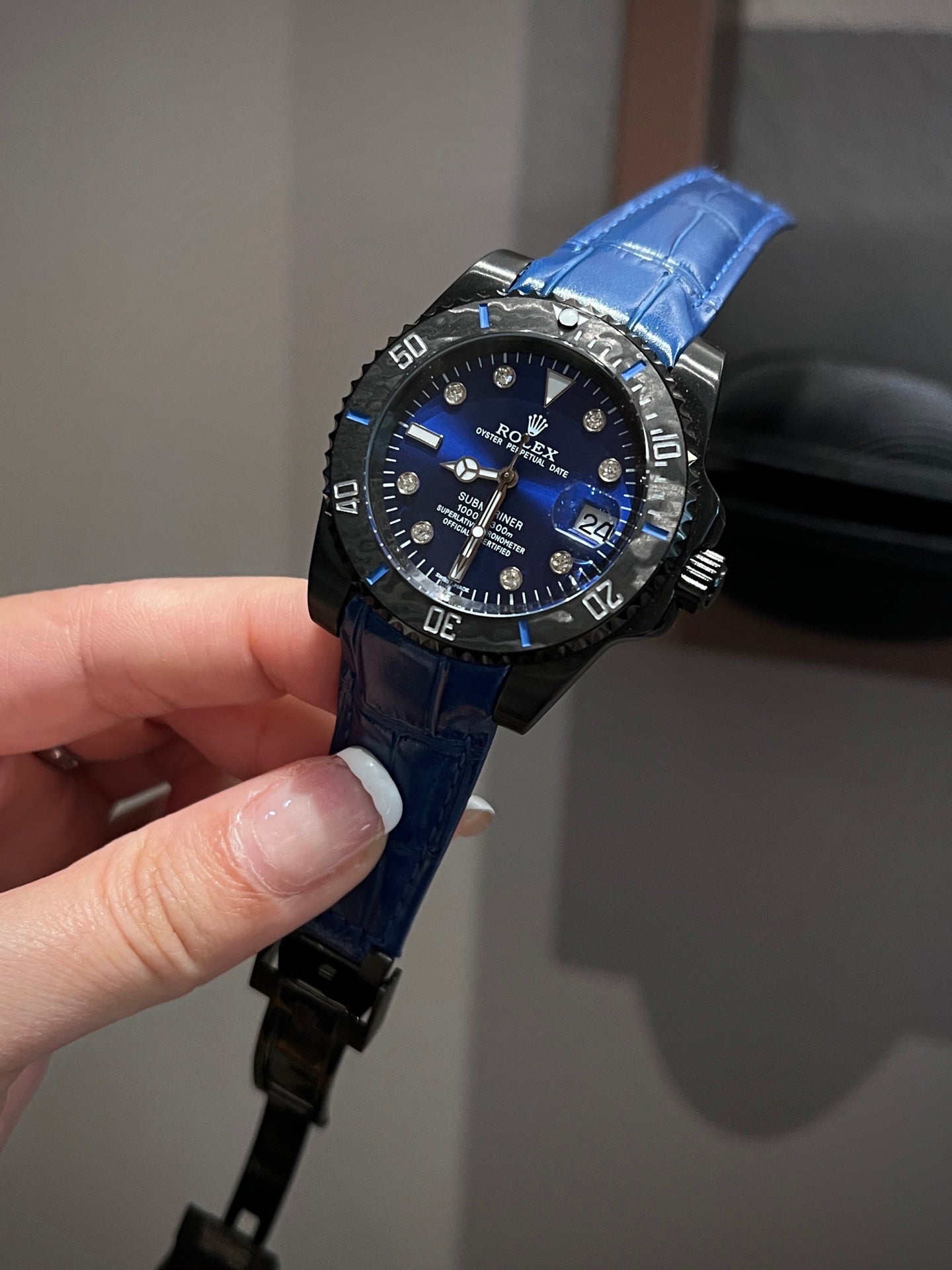 Customized style Blue water ghost